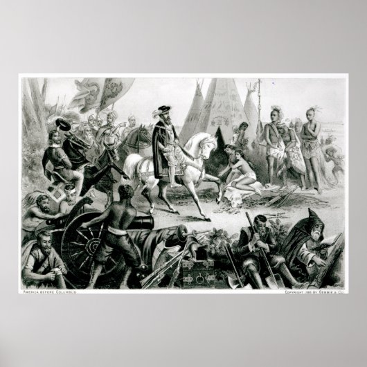 Poster De Soto Découvrir le Mississippi (Devant)