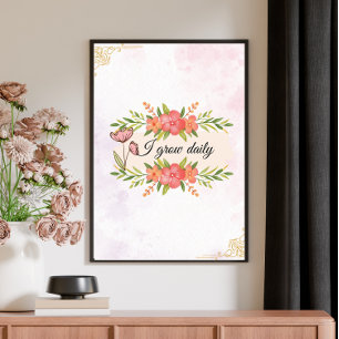 Poster de soumission Floral vintage