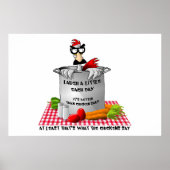 Poster de soupe de poulet (Devant)