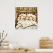 Poster de souris au coucher (Cuisine)
