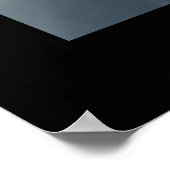 Poster de soutien à la faune grizzly Bear & Saumon (Coin)