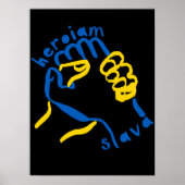 Poster de soutien à l'Ukraine (Devant)