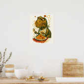 Poster de Spaghetti à manger à T-Rex (Cuisine)