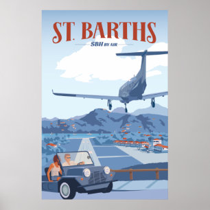 Poster de St Barths Landing