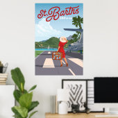 Poster de St Barths Tarmac (Bureau à domicile)