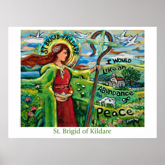 Poster de St. Brigid of Kildare (Devant)