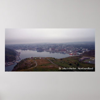 Poster de St. John's Harbour (Terre-Neuve)