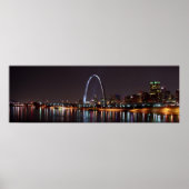 Poster de St. Louis Skyline (Devant)