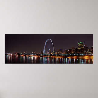 Poster de St. Louis Skyline