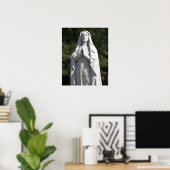 Poster de St. Mary dans la prière 16x20 (Bureau à domicile)