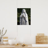 Poster de St. Mary dans la prière 16x20 (Cuisine)