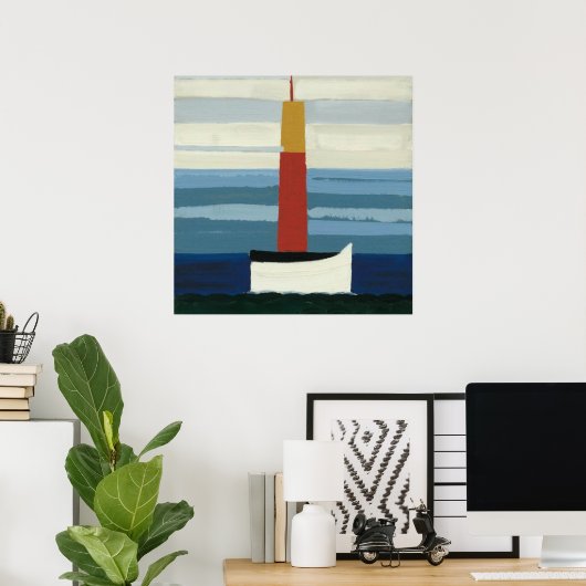 Poster de stael le phare, 1953, Nicolas de Staël (Bureau à domicile)