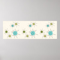 Poster de Starbursts Atomique Iconique