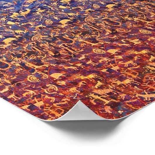 Poster de stéréogramme 3D caché - Gardien du passé (Coin)