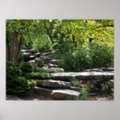 Poster de Stone Pathway in Nature (Devant)