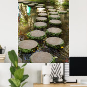 Poster de stones à pas (Bureau à domicile)