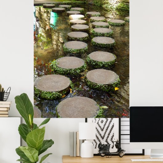 Poster de stones à pas (Bureau à domicile)