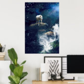 POSTER DE STRIDER DE LUNE ARCTIQUE (Bureau à domicile)