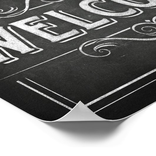 Poster de style chalk Party Impression / Affiche d (Coin)