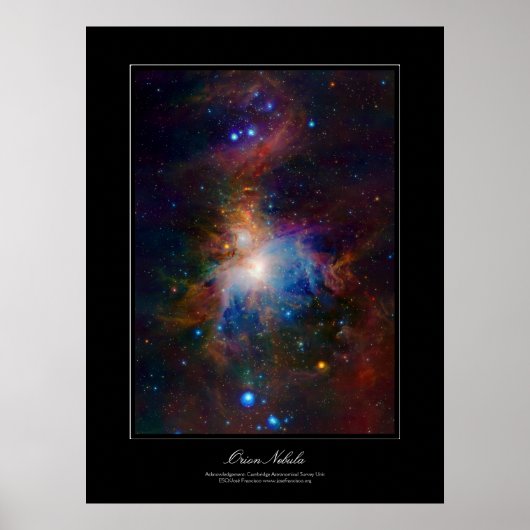 Poster de style galerie Orion Nebula (Devant)