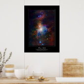 Poster de style galerie Orion Nebula (Cuisine)