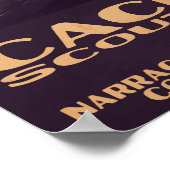 Poster de style WPA Cachalot (Coin)