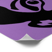 Poster de stylo graphique pour garçon surpris (Coin)