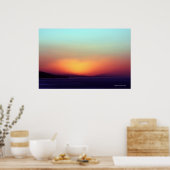 Poster de Sunrise Californie côtière ! (Cuisine)