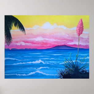 Poster de Sunset Ocean