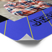 Poster de super-héros personnalisé pour petit garç (Coin)