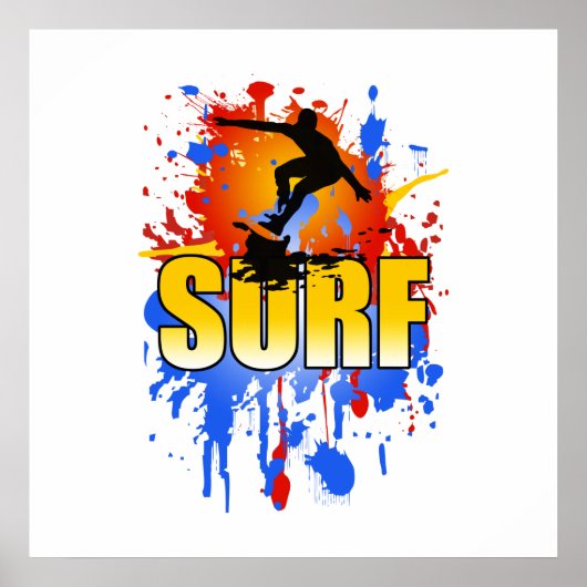 poster de surf (Devant)