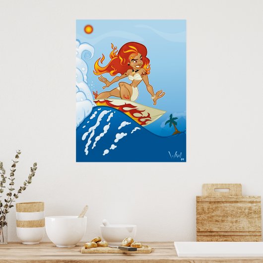 Poster de surf Pele (Cuisine)