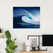 Poster de surfer (Bureau à domicile)