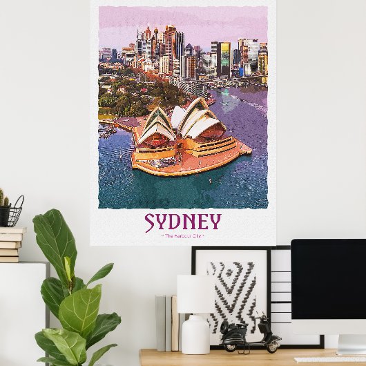 Poster de Sydney (Bureau à domicile)