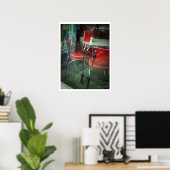 Poster de table et chaises Retro (Bureau à domicile)