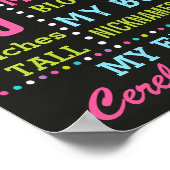 Poster de tableau de bord de la fête d'anniversair (Coin)