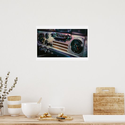 Poster de tableau de bord Imprimer (Cuisine)