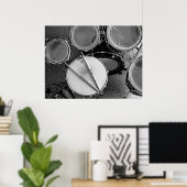 Poster de tambour (Bureau à domicile)