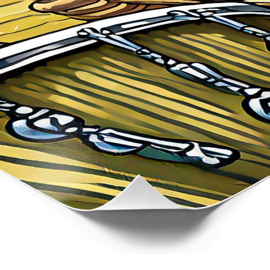 Poster de tambour brillant (Coin)