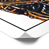 Poster de tambour Sonnerie Drum et Bâtons de tambo (Coin)