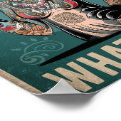 Poster de tatouage de chat noir drôle - Ne me dite (Coin)