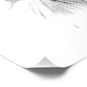 Poster de tatouage de tête d'aigle (satin) (Coin)