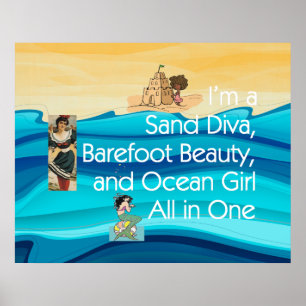 Poster de TEE Sand Diva