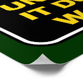 Poster de téléphone cellulaire Bunny en colère (Coin)