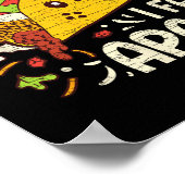 Poster De Temps En Temps, Je Tomberai Taco 1 (Coin)