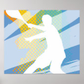Poster de tennis (Devant)
