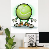 Poster de tennis (Bureau à domicile)