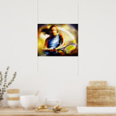 Poster de tennis (Cuisine)