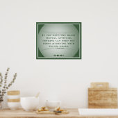 Poster de tennis avec citation 003 (Cuisine)