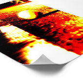 Poster de tennis encadré (Coin)